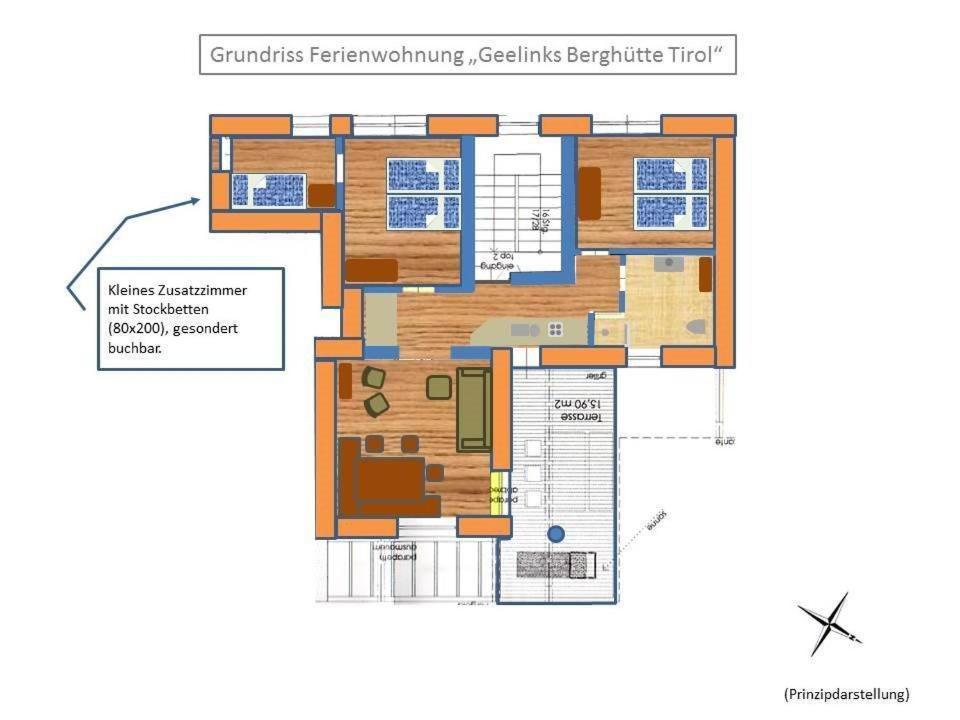 Villa Geelink's Berghütte Itter Exterior foto